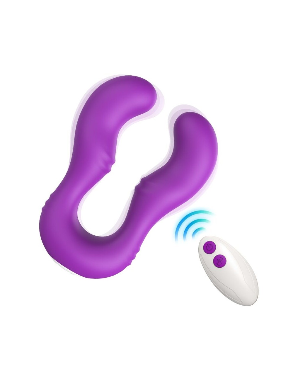 ARMONY - SERAPH VIBRATOR DOUBLE REMOTE CONTROL PURPLE