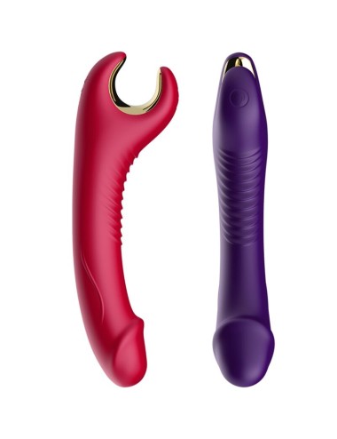 ARMONY - PRINCE DILDO VIBRATOR & ROTATOR RED
