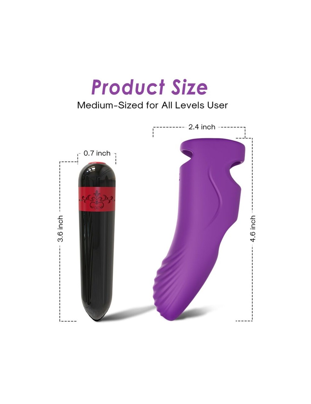 ARMONY - AURORA VIBRATOR FINGER PURPLE