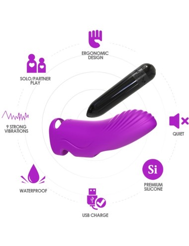 ARMONY - AURORA VIBRATOR FINGER PURPLE