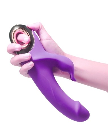 ARMONY - METEROR DILDO VIBRATOR RABBIT ROTATOR PURPLE
