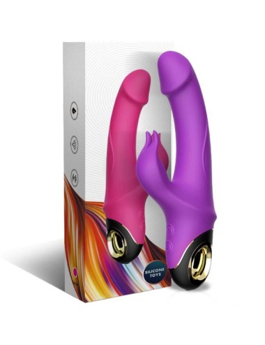 ARMONY - METEROR DILDO VIBRATOR RABBIT ROTATOR PURPLE