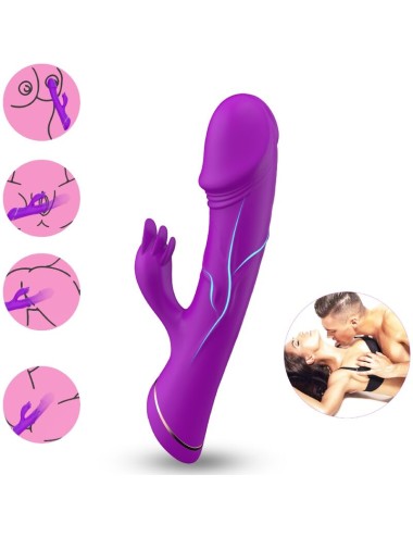 ARMONY - DILDO VIBRATOR RABBIT SILICONE PURPLE