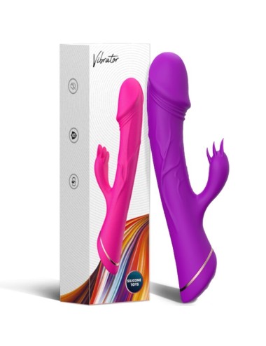 ARMONY - DILDO VIBRATOR RABBIT SILICONE PURPLE