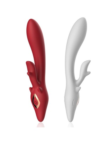 ARMONY - ELK VIBRATOR RABBIT CURVED RED