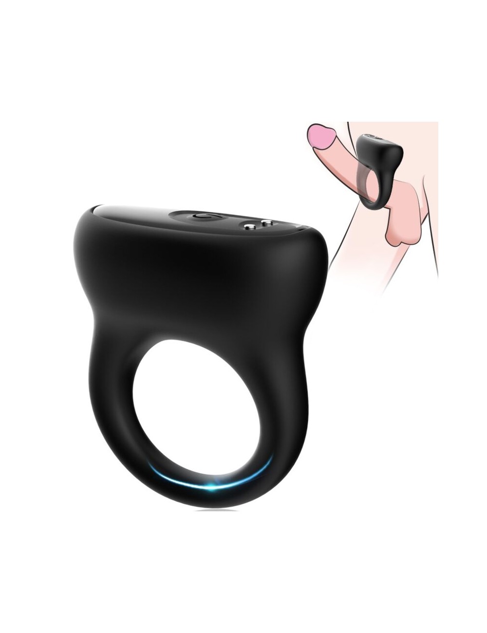 ARMONY - RING VIBRATOR BLACK