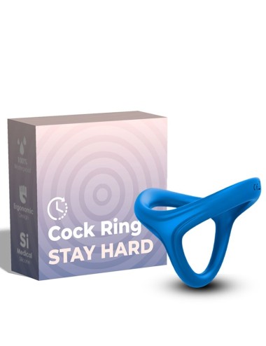 ARMONY - TRESOR DOUBLE SILICONE RING BLUE