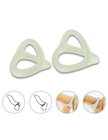 ARMONY - TRESOR DOUBLE SILICONE RING LUMINOUS