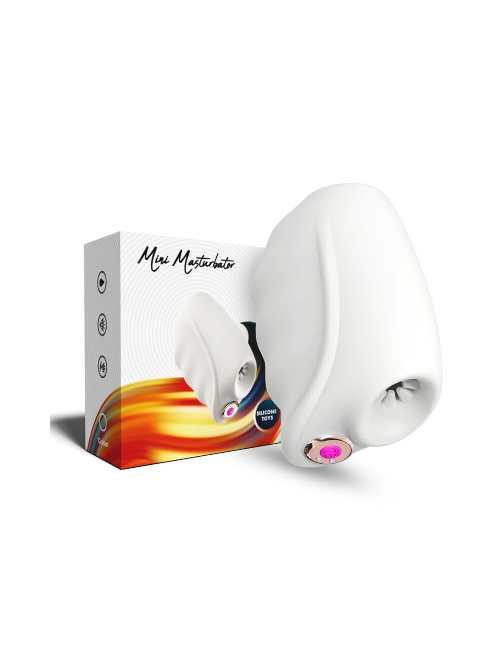 ARMONY - MASTER MASTURBATOR & VIBRATOR TRANSPARENTE