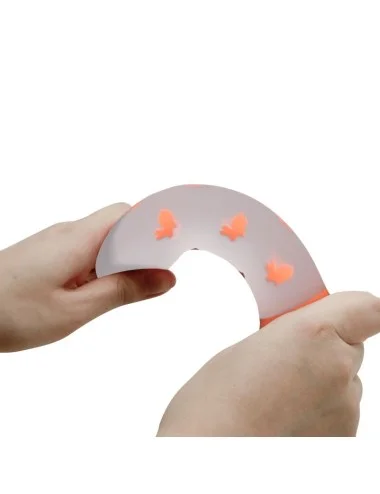 PRETTY LOVE - MAGICAL NIGHTFALL DILDO WITHOUT VIBRATION LUMINOUS ORANGE