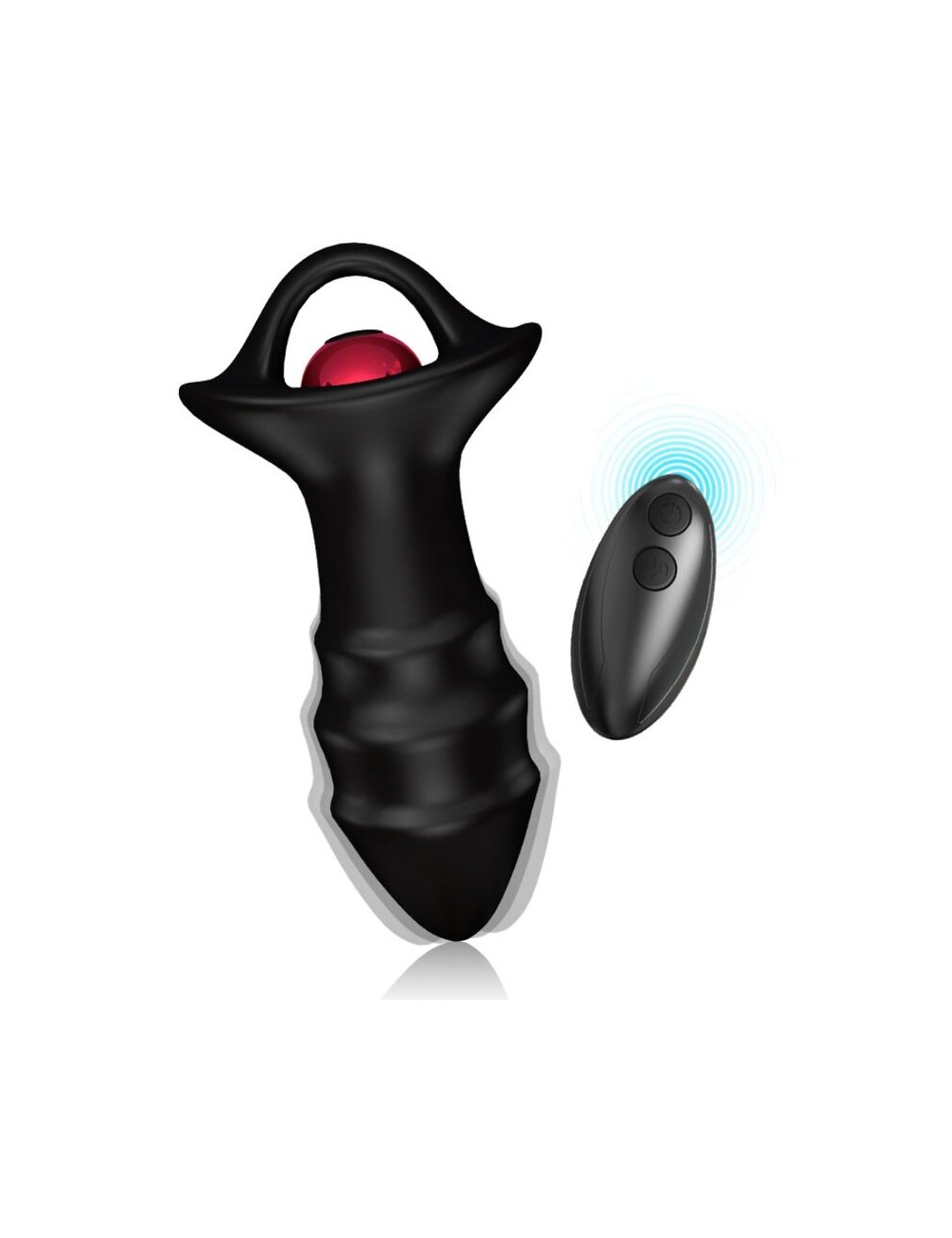 ARMONY - KYLIN FINGER VIBRATOR & ANAL PLUG REMOTE CONTROL BLACK