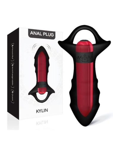 ARMONY - KYLIN FINGER VIBRATOR & ANAL PLUG REMOTE CONTROL BLACK