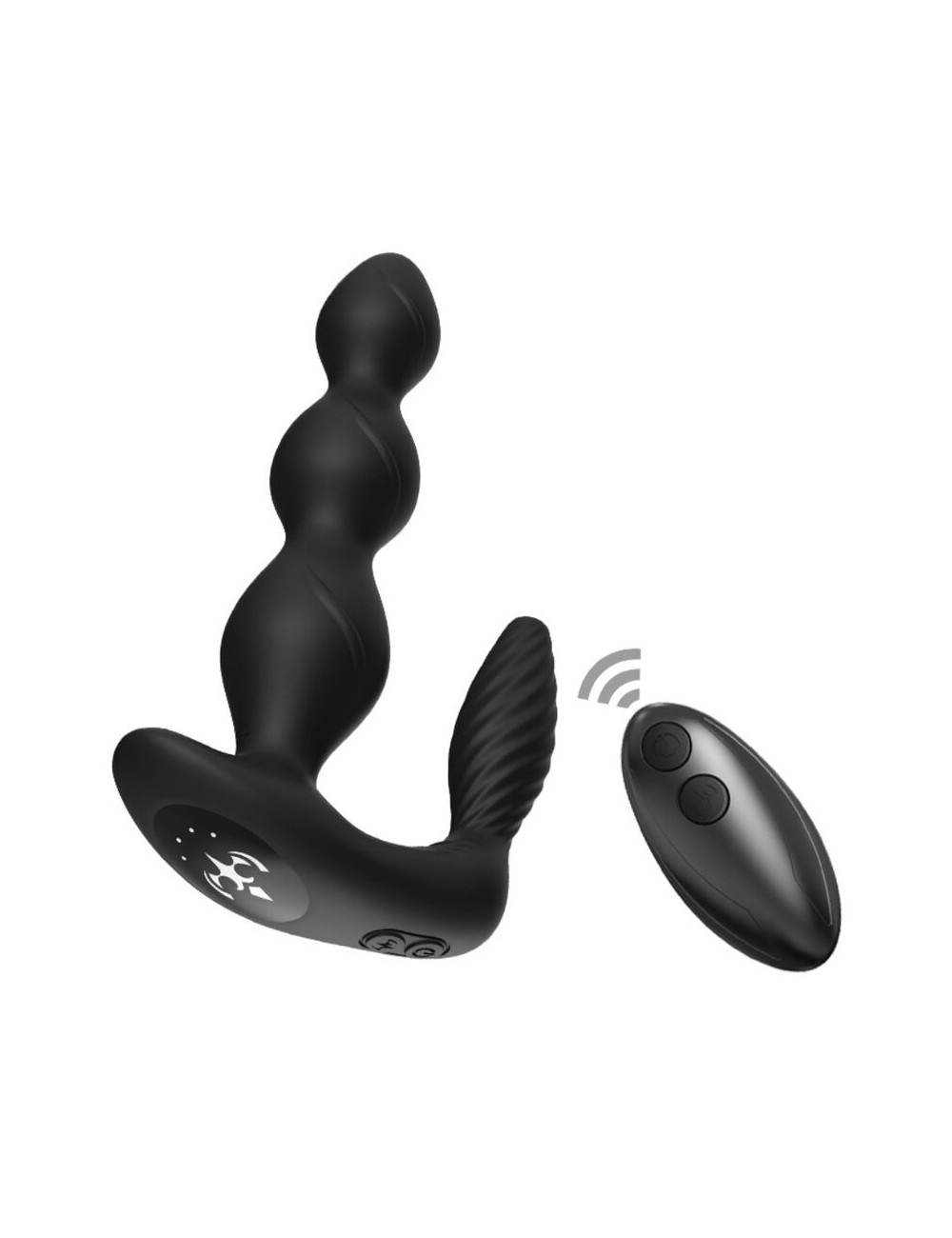 ARMONY - MANFUN VIBRATOR & STIMULATOR ANAL PLUG REMOTE CONTROL BLACK
