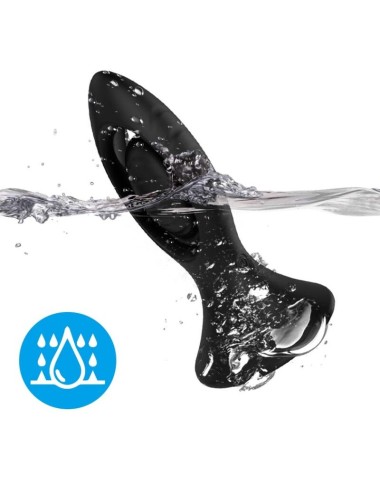 ARMONY - VIBRATOR & ANAL PLUG SILICONE BLACK