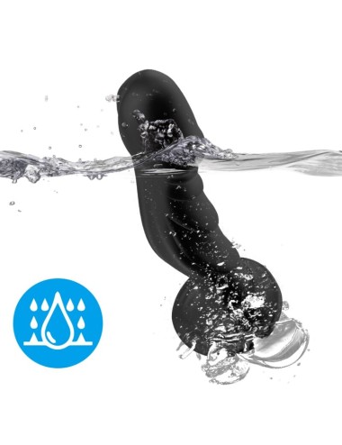 ARMONY - DILDO VIBRATOR & ANAL PLUG REMOTE CONTROL BLACK