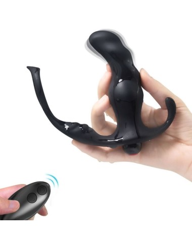 ARMONY - KNIGHT VIBRATOR ANAL PROSTATE & RING REMOTE CONTROL BLACK