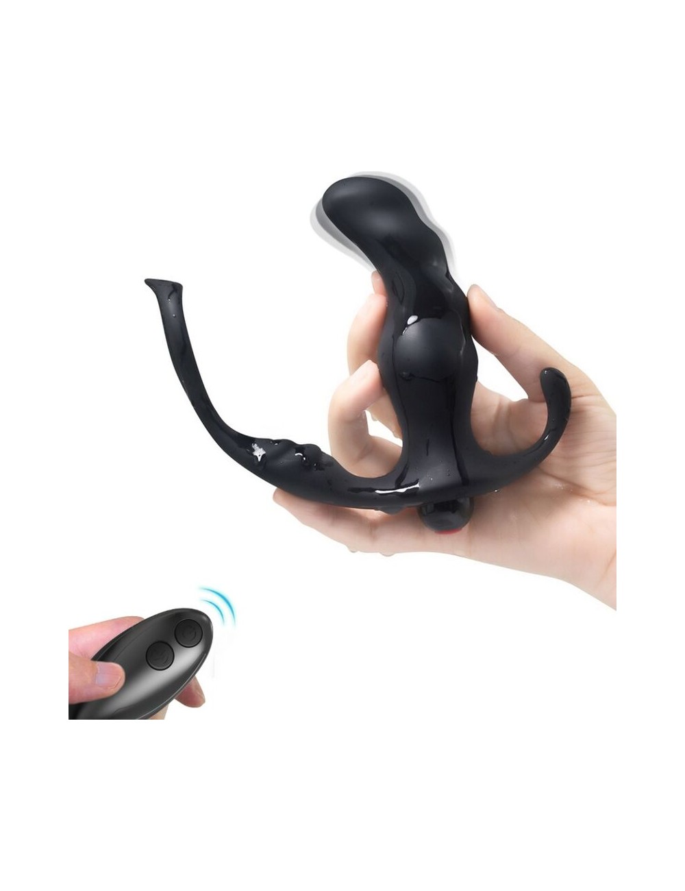 ARMONY - KNIGHT VIBRATOR ANAL PROSTATE & RING REMOTE CONTROL BLACK