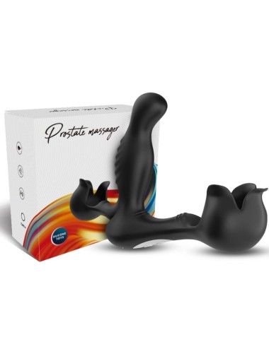ARMONY - SURROUND VIBRATOR ANAL & STIMULATOR TESTICULOS REMOTE CONTROL BLACK