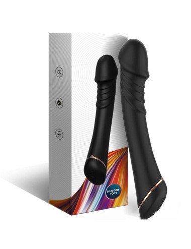 ARMONY - DILDO VIBRATOR SILICONE BLACK
