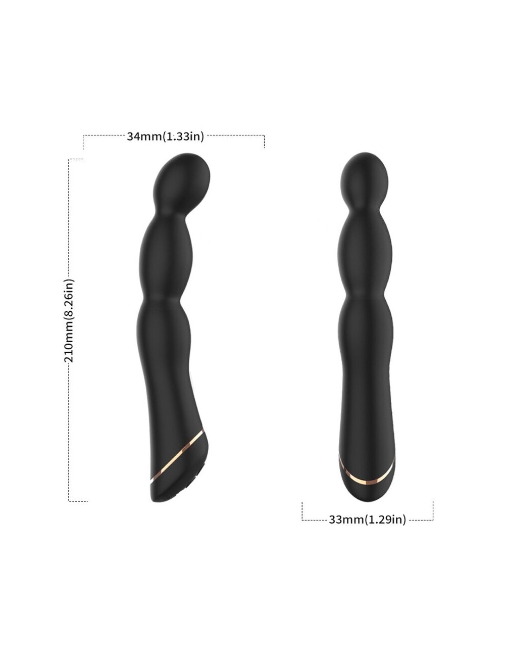 ARMONY - BAMBU VIBRATOR ADJUSTABLE BLACK