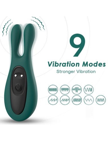 ARMONY - STIMULATOR & VIBRATOR RABBIT GREEN