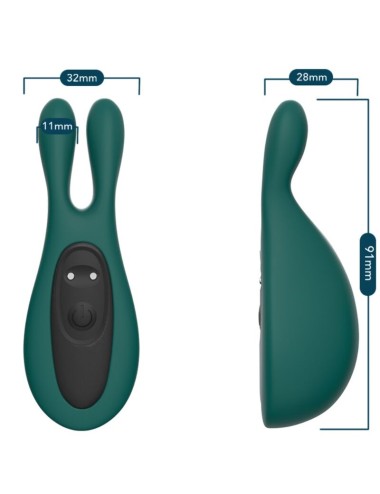 ARMONY - STIMULATOR & VIBRATOR RABBIT GREEN