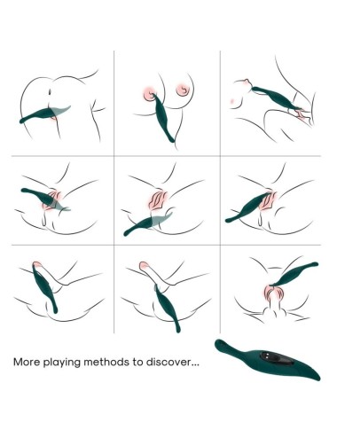 ARMONY - STIMULATOR & VIBRATOR LEAF GREEN