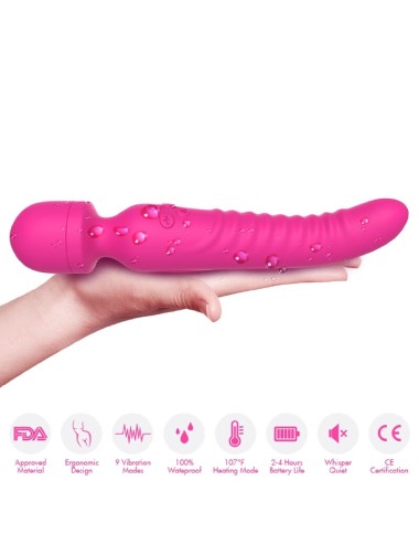 ARMONY - MISSION MASSAGER & VIBRATOR HEAT EFFECT FUCHSIA
