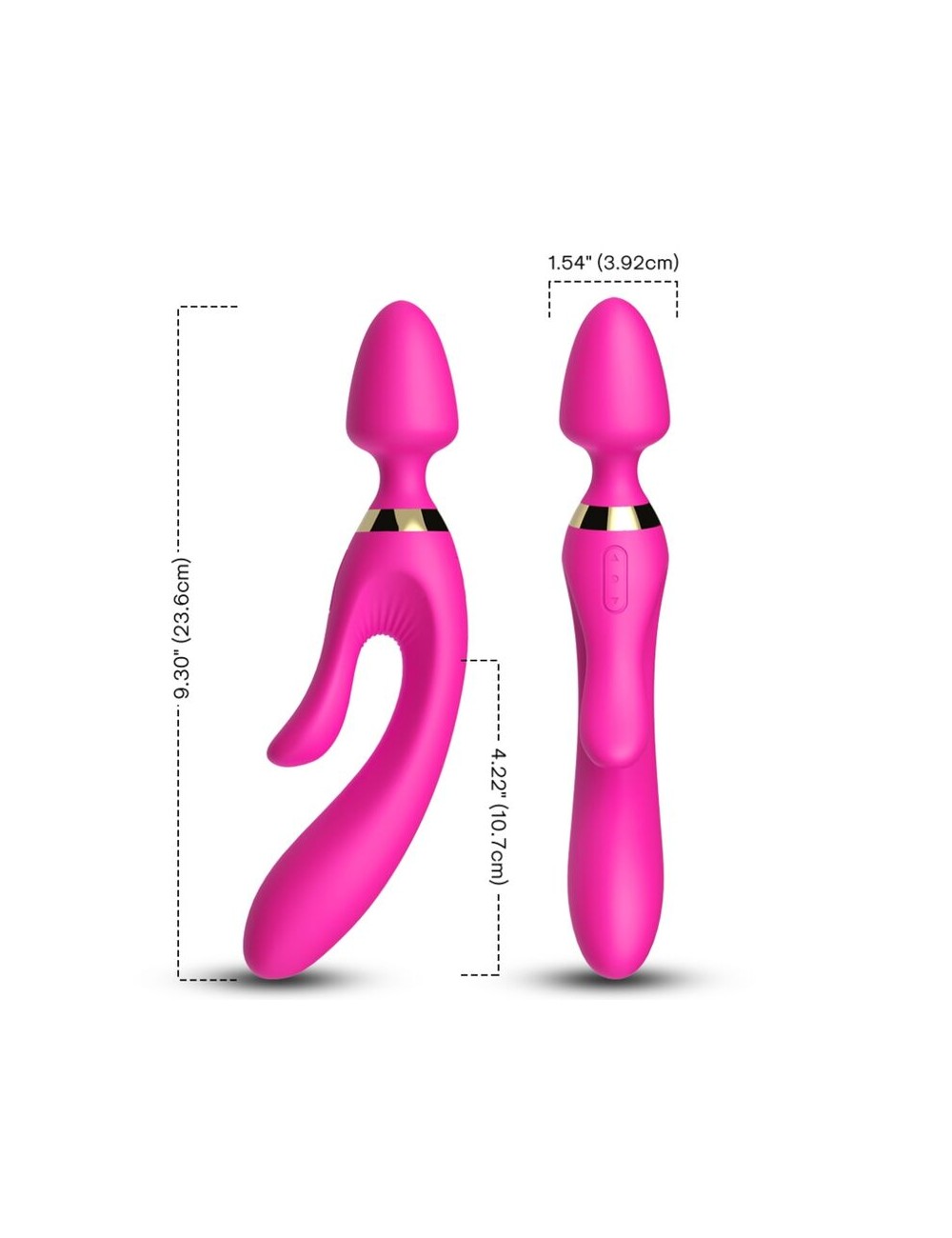 ARMONY - MASSAGER & VIBRATOR RABBIT FUCHSIA