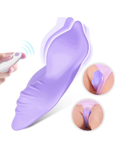 ARMONY - WHISPER WEARABLE PANTIES VIBRATOR REMOTE CONTROL PURPLE