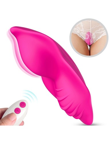 ARMONY - WHISPER WEARABLE PANTIES VIBRATOR REMOTE CONTROL FUCHSIA