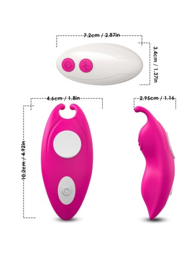 ARMONY - HONEYBEE WEARABLE PANTIES VIBRATOR G-SPOT REMOTE CONTROL FUCHSIA