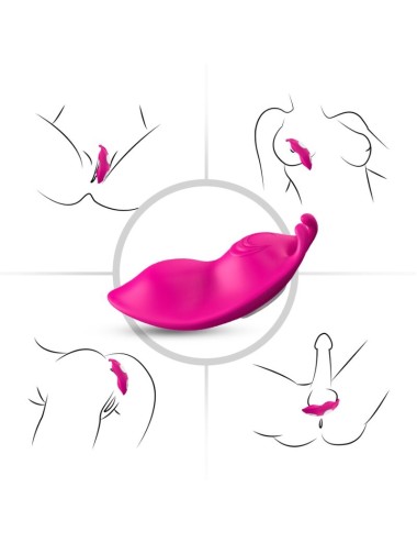 ARMONY - HONEYBEE WEARABLE PANTIES VIBRATOR G-SPOT FUCHSIA - FREE APP
