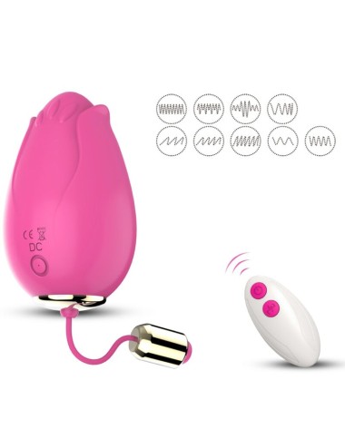 ARMONY - MANDALA EGG VIBRATOR G-SPOT REMOTE CONTROL FUCHSIA