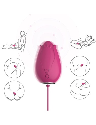 ARMONY - MANDALA EGG VIBRATOR G-SPOT REMOTE CONTROL FUCHSIA