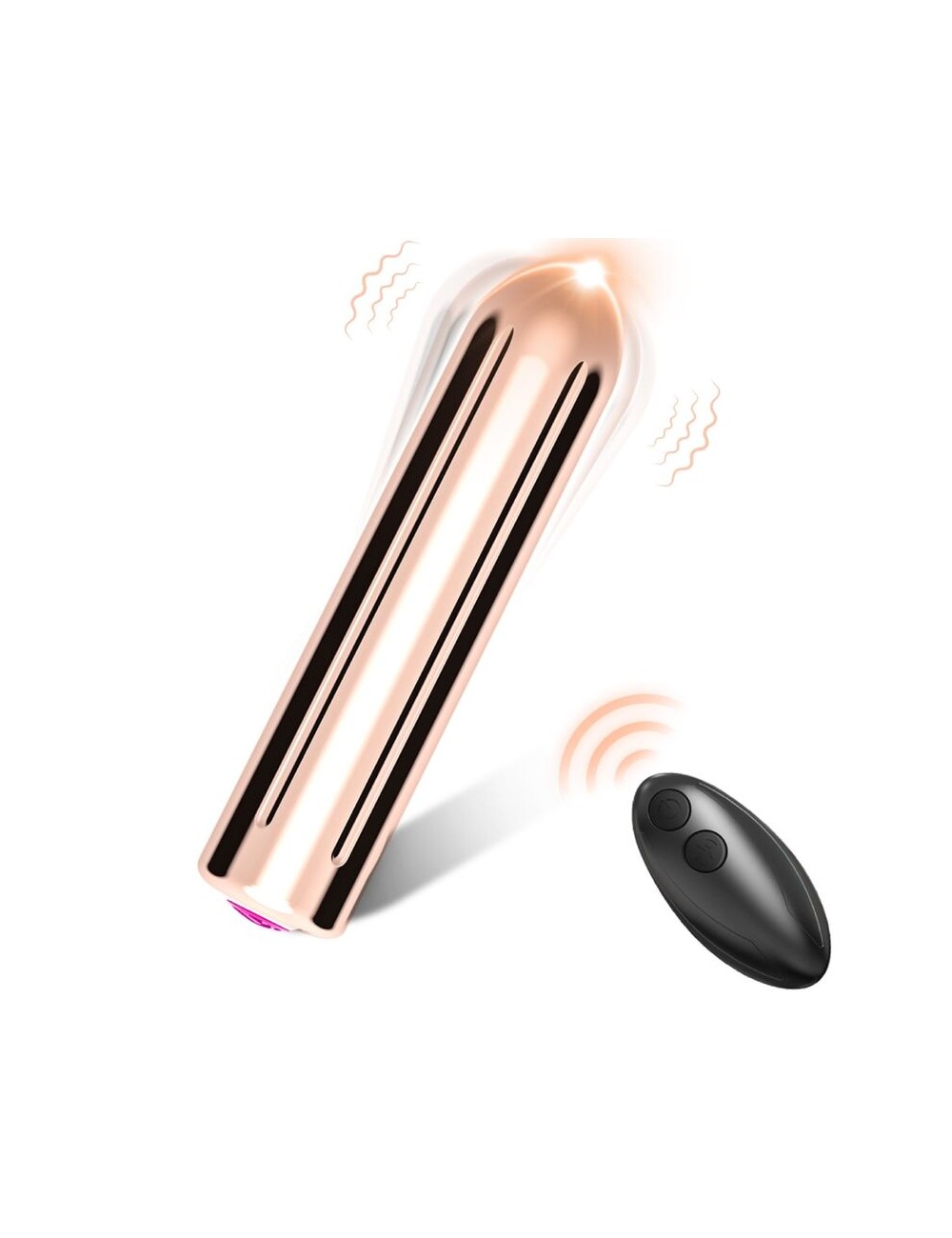 ARMONY - WARHEAD VIBRATOR BULLET REMOTE CONTROL GOLDEN 2 CM X 8.8 CM