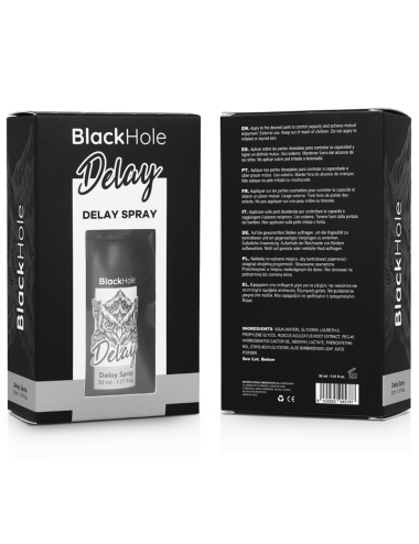 BLACK HOLE - DELAY SPRAY WATER BASED 30 ML