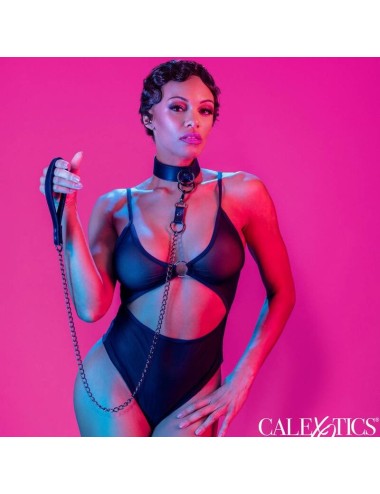 CALEXOTICS - EUPHORIA COLLAR WITH CHAIN LEASH