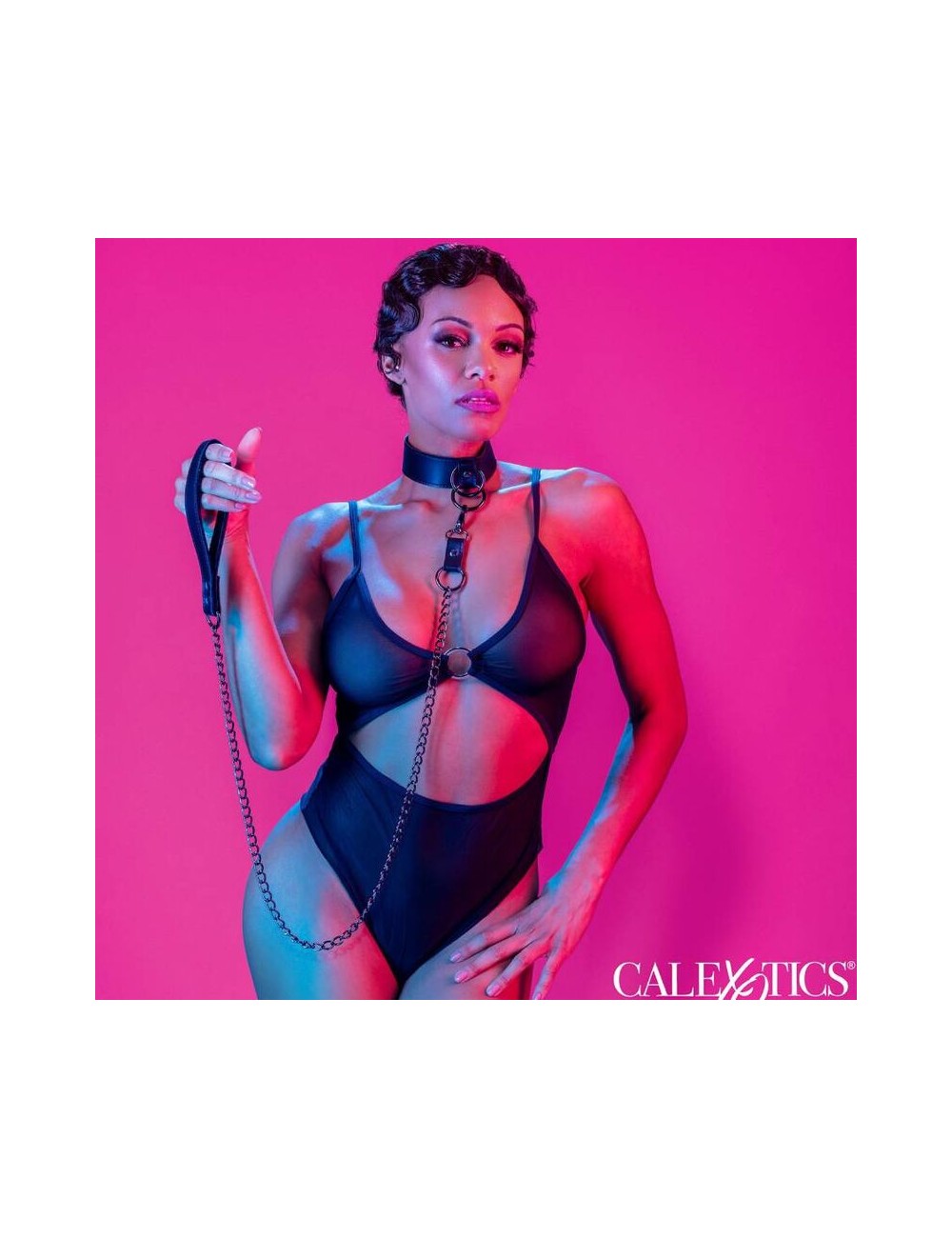 CALEXOTICS - EUPHORIA COLLAR WITH CHAIN LEASH