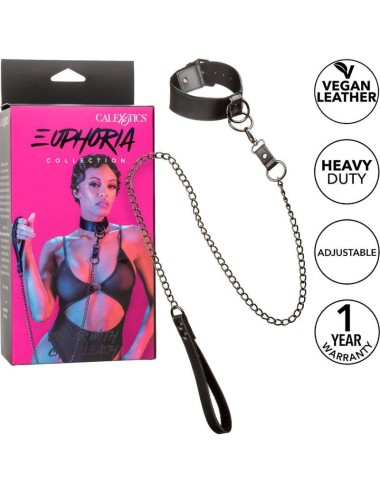 CALEXOTICS - EUPHORIA COLLAR WITH CHAIN LEASH