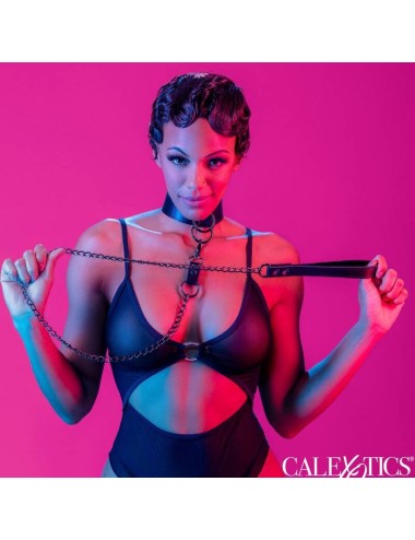 CALEXOTICS - EUPHORIA COLLAR WITH CHAIN LEASH
