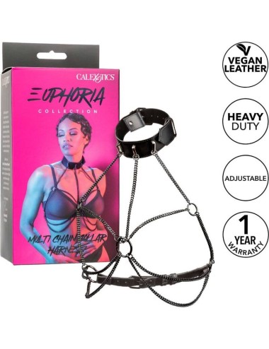 CALEXOTICS - EUPHORIA MULTI CHAIN COLLAR HARNESS