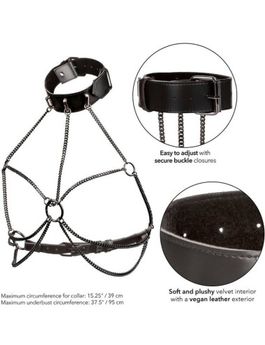 CALEXOTICS - EUPHORIA MULTI CHAIN COLLAR HARNESS