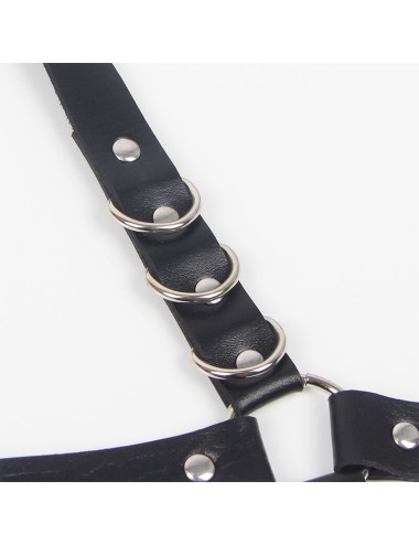SUBBLIME - GARTER HARNESS WITH RINGS ONE SIZE