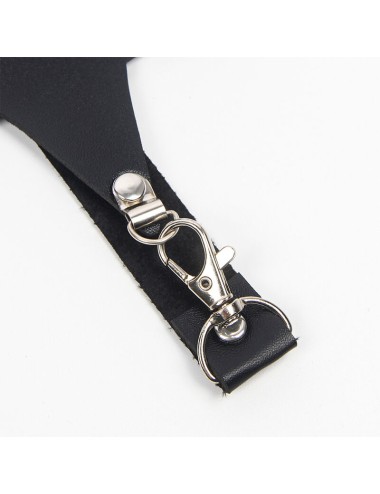 SUBBLIME - FULL BODY HARNESS WITH STAR CHAINDETAIL ONE SIZE