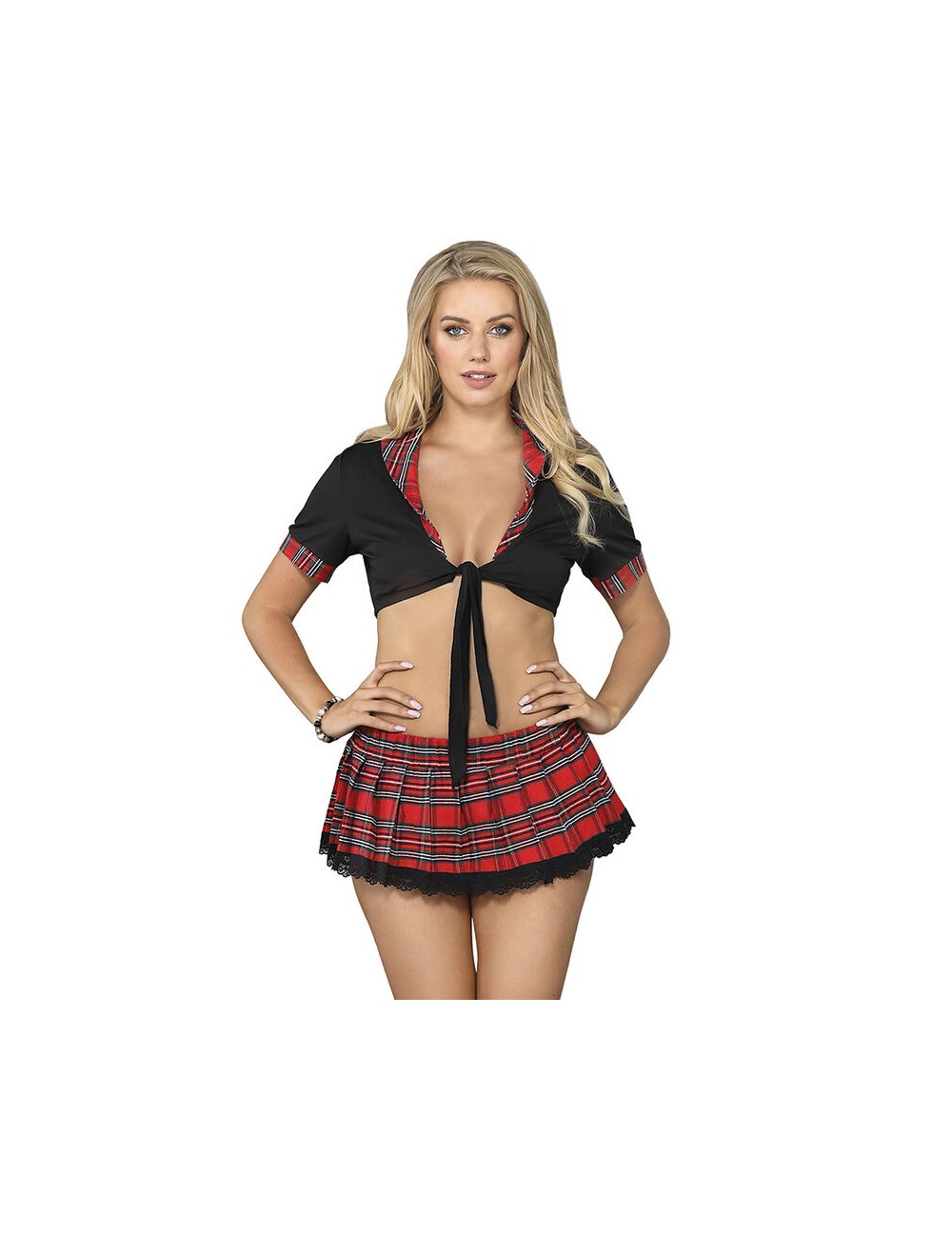 SUBBLIME - SEXY SCHOOLGIRL COSTUME WITH TOP L/XL