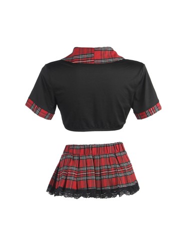 SUBBLIME - SEXY SCHOOLGIRL COSTUME WITH TOP L/XL