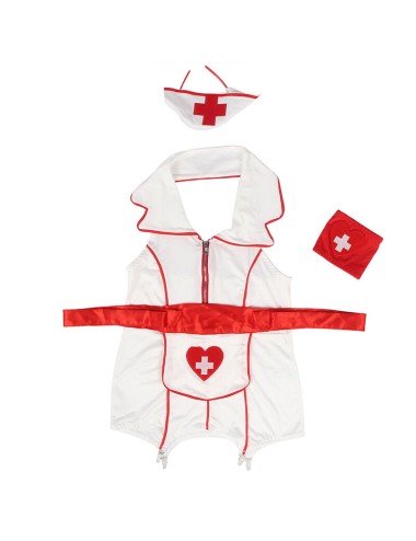 SUBBLIME - SEXY NURSE COSTUME DRESS S/M
