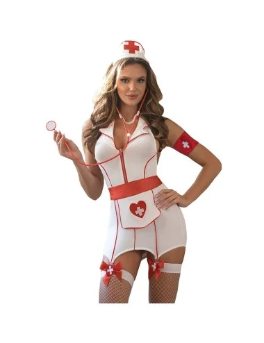SUBBLIME - SEXY NURSE COSTUME DRESS L/XL
