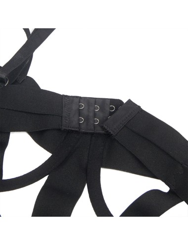 SUBBLIME - SEXY BODY WITH CUTOUTS BLACK S/M